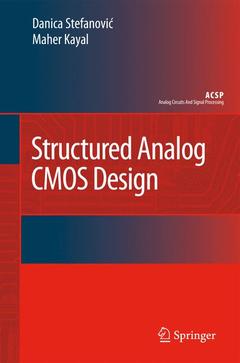 Couverture de l’ouvrage Structured Analog CMOS Design