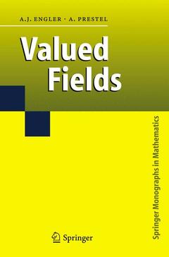 Couverture de l’ouvrage Valued Fields