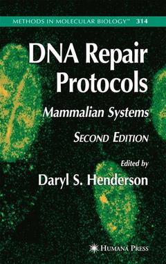 Couverture de l’ouvrage DNA Repair Protocols