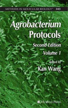 Couverture de l’ouvrage Agrobacterium Protocols