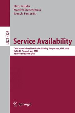 Couverture de l’ouvrage Service Availability