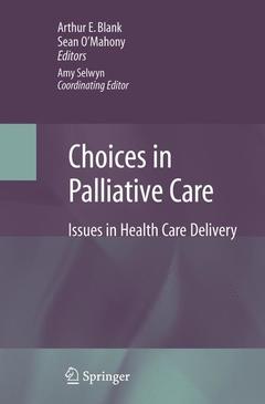 Couverture de l’ouvrage Choices in Palliative Care
