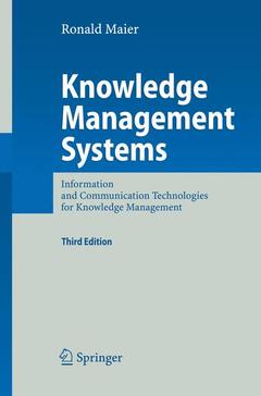 Couverture de l’ouvrage Knowledge Management Systems