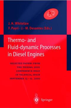 Couverture de l’ouvrage Thermo-and Fluid-dynamic Processes in Diesel Engines