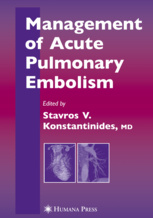 Cover of the book Management of Acute Pulmonary Embolism