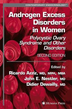 Couverture de l’ouvrage Androgen Excess Disorders in Women