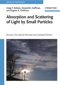 Couverture de l’ouvrage Absorption and Scattering of Light by Small Particles