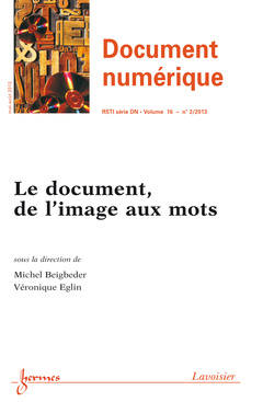 Cover of the book Document numérique RSTI série DN Volume 16 N° 2/Mai-Août 2013