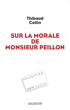 Cover of the book Sur la morale de monsieur Peillon