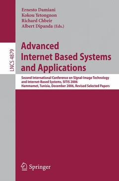 Cover of the book Advanced Internet Based Systems and Applications