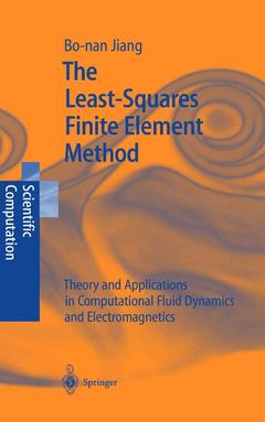 Couverture de l’ouvrage The Least-Squares Finite Element Method