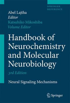 Cover of the book Handbook of Neurochemistry and Molecular Neurobiology