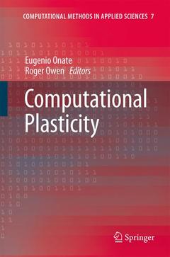 Couverture de l’ouvrage Computational Plasticity