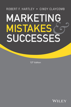 Couverture de l’ouvrage Marketing Mistakes and Successes