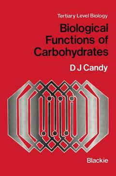 Couverture de l’ouvrage Biological Functions of Carbohydrates