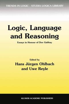 Couverture de l’ouvrage Logic, Language and Reasoning