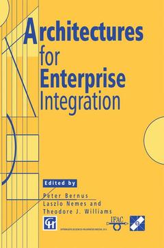 Couverture de l’ouvrage Architectures for Enterprise Integration