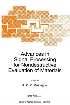 Couverture de l’ouvrage Advances in Signal Processing for Nondestructive Evaluation of Materials