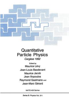 Couverture de l’ouvrage Quantitative Particle Physics