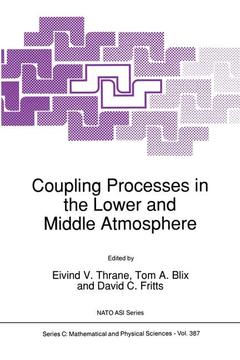 Couverture de l’ouvrage Coupling Processes in the Lower and Middle Atmosphere