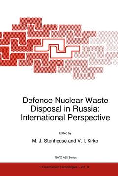 Cover of the book Defence Nuclear Waste Disposal in Russia: International Perspective