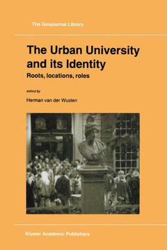 Couverture de l’ouvrage The Urban University and its Identity