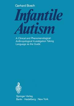 Couverture de l’ouvrage Infantile Autism