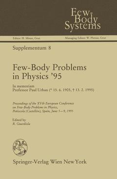 Couverture de l’ouvrage Few-Body Problems in Physics ’95