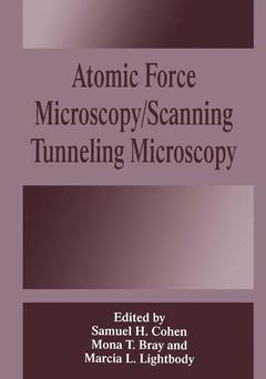 Couverture de l’ouvrage Atomic Force Microscopy/Scanning Tunneling Microscopy