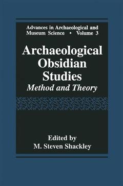 Couverture de l’ouvrage Archaeological Obsidian Studies