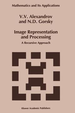 Couverture de l’ouvrage Image Representation and Processing