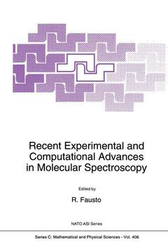 Cover of the book Recent Experimental and Computational Advances in Molecular Spectroscopy
