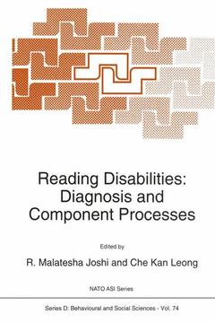 Couverture de l’ouvrage Reading Disabilities