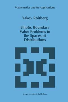 Cover of the book Elliptic Boundary Value Problems in the Spaces of Distributions