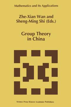 Couverture de l’ouvrage Group Theory in China