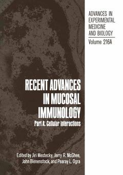Couverture de l’ouvrage Recent Advances in Mucosal Immunology