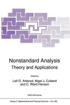 Couverture de l’ouvrage Nonstandard Analysis