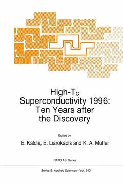 Couverture de l’ouvrage High-Tc Superconductivity 1996