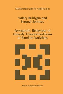 Cover of the book Asymptotic Behaviour of Linearly Transformed Sums of Random Variables