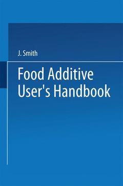 Couverture de l’ouvrage Food Additive User's Handbook
