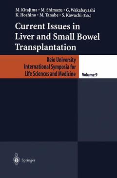 Cover of the book Current Issues in Liver and Small Bowel Transplantation