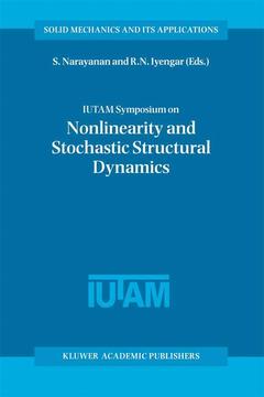 Couverture de l’ouvrage IUTAM Symposium on Nonlinearity and Stochastic Structural Dynamics