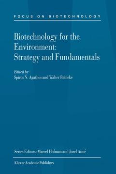 Cover of the book Biotechnology for the Environment: Strategy and Fundamentals