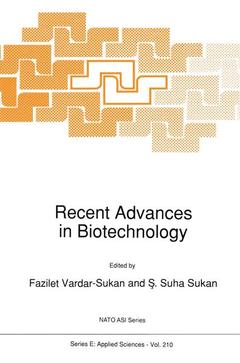 Couverture de l’ouvrage Recent Advances in Biotechnology