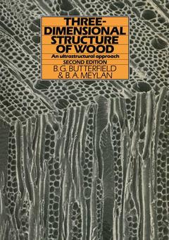 Couverture de l’ouvrage Three-dimensional structure of wood