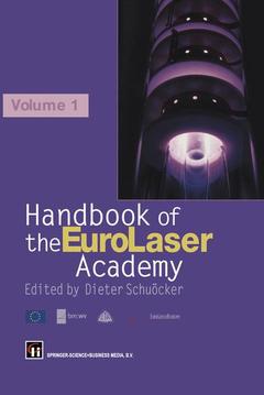 Cover of the book Handbook of the Eurolaser Academy