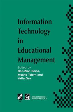 Couverture de l’ouvrage Information Technology in Educational Management