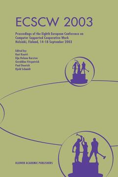 Cover of the book ECSCW 2003