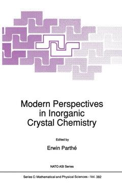Couverture de l’ouvrage Modern Perspectives in Inorganic Crystal Chemistry