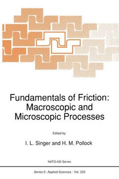 Cover of the book Fundamentals of Friction